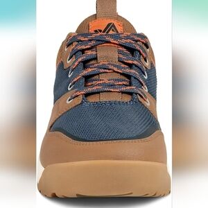 Forsake Banks Rugged Low Top‎ Outdoor Hiking Navy/Orange Sz. 12.5 Sneaker